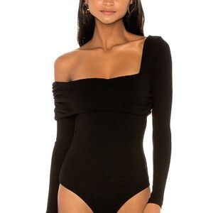 Revolve Lovers + Friends Florence Bodysuit Black New in Package Small